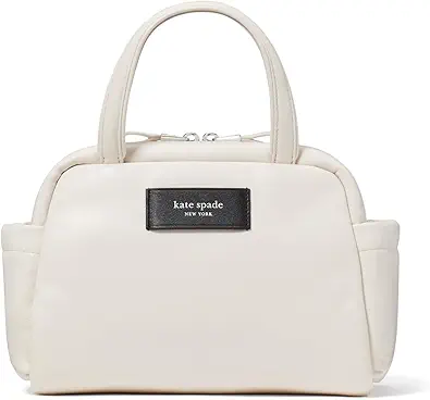 kate spade new york womens Puffed Smooth Leather Satchel