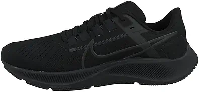 NIKE Men's AIR Zoom Pegasus 38 Shoes, Black Anthracite Volt, 9