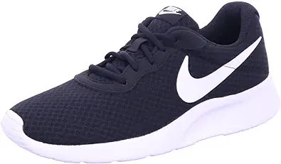 NIKE Men's Tanjun Sneakers, Breathable Textile Uppers and Comfortable Lightweight Cushioning