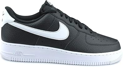 Nike Mens AIR Force 1 '07 Low (CT2302-002, Black/White)