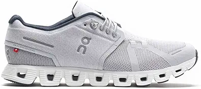 On Men's Cloud 5 Sneakers, Glacier/White, 14 Medium US