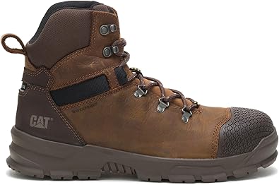 CAT Men's Accomplice Steel Toe Waterproof Construction Boot