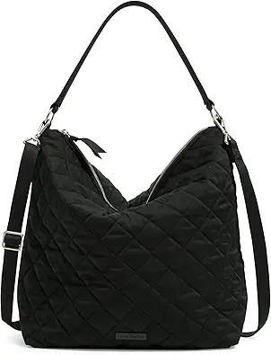 Vera Bradley Women's Performance Twill Oversized Hobo Shoulder Bag