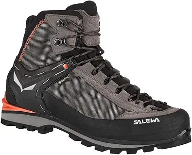 Salewa Men's Crow GTX Waterproof Gore-Tex Trail Boots for Trekking, Climbing, & Mountaineering