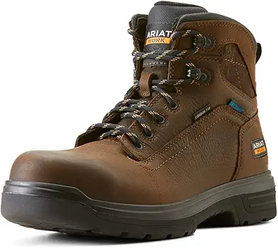 Ariat Men's Turbo 6" Waterproof Carbon Toe Work Boot