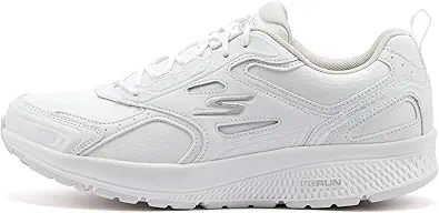Skechers Men's Go Run Consistent Leather Cross training Tennis Shoe Sneaker with Air Cooled Foam