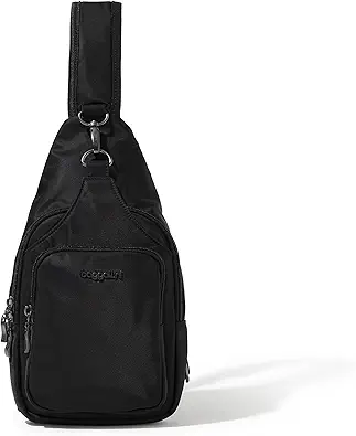 Baggallini Women's Central Park Sling 12"x7" Crossbody Bag W/Convertible Adjustable Shoulder Strap