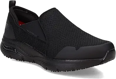 Skechers Men's Arch Fit Sr Tineid Double Gore Slip-On