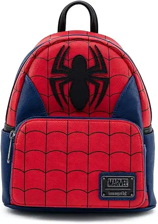 Loungefly Marvel Spider Man Classic Cosplay Womens Double Strap Shoulder Bag Purse