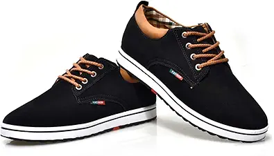 CERYTHRINA Men's Taller Height Increasing Elevator Shoes 2.36'' Lace-up Flannelette Cowhide Leather Dress Shoes