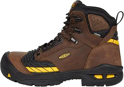 KEEN Men's Troy 6" Kbf Composite Toe Waterproof Work Boots