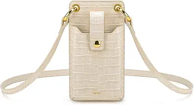 JW PEI Aylin Canvas & Quinn Vegan Leather Cell Phone Crossbody Bag