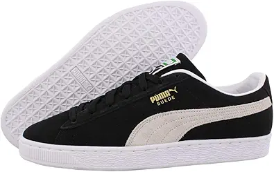 PUMA Suede Classic XXI Black White 9.5 D (M)