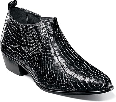 STACY ADAMS Men's Sandoval Heeled Ankle Boot