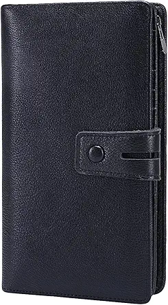 Itslife Womens Wallet,Large Capacity RFID Blocking Leather Wallets Credit Cards Organizer Ladies Wallet with Checkbook Holder