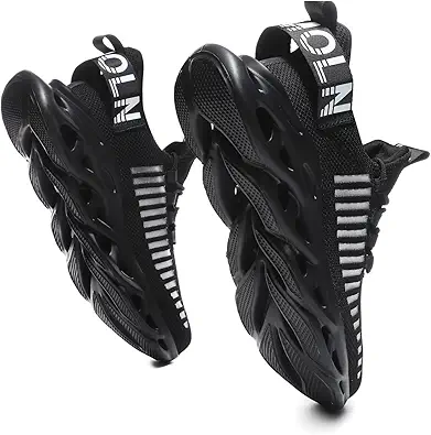 GSLMOLN Men's Slip on Breathable Walking Shoes Ultra Lightweight Casual Sport Gym Fashion Sneakers