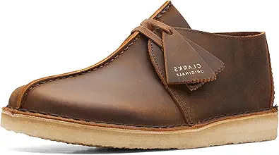 Clarks Men's Desert Trek Oxford, Beeswax, 10