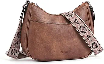 CLUCI Crossbody Bags for Women, Vegan Leather Shoulder Handbags, Purses for Women with Adjustable Wide Strap