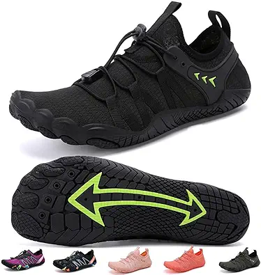Water Shoes Men Women Barefoot Shoes Outdoor for Beach Aqua Swim Pool River Water Quick Dry Boating Fishing Diving Surfing with Yoga Aerobics