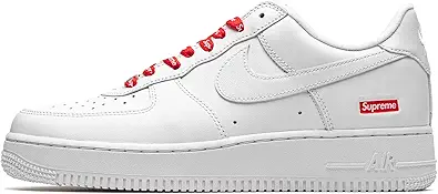 Nike Mens Air Force 1 Low CU9225 100 Supreme - Mini Box Logo White - Size 10