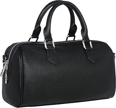 HESHE Leather Top Handle Bags for Women Leather Purses Tote Bag Satchel Handbags Shoulder Bag Designer Crossbody Bags