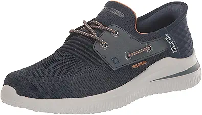Skechers Men's Delson 3.0-Roth 210606 Low Profile Bungee Lace Slip-Ins