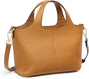 Kattee Leather Handbags and Purses for Women, Small Crossbody Bags for Women Cross Body Purses with Top Handle