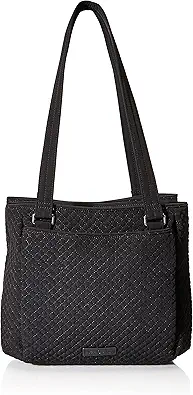 Vera Bradley Women's Microfiber Multi-Compartment Shoulder Satchel Purse