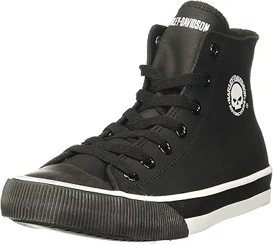 Harley-Davidson Men's Baxter Leather Motorcycle Casual Sneaker