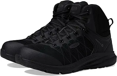 KEEN Utility Men's Vista Energy Mid Height Composite Toe Internal Metatarsal Guard Industrial Work Boot