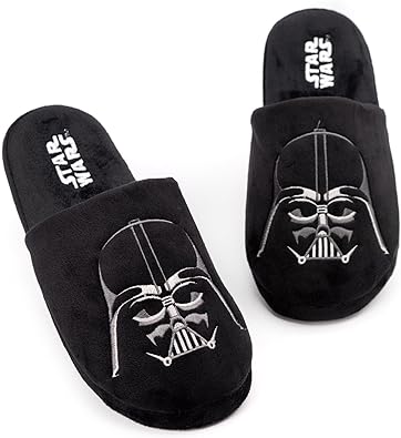 STAR WARS Men's Slippers Darth Vader Dark Side Polyester House Shoes
