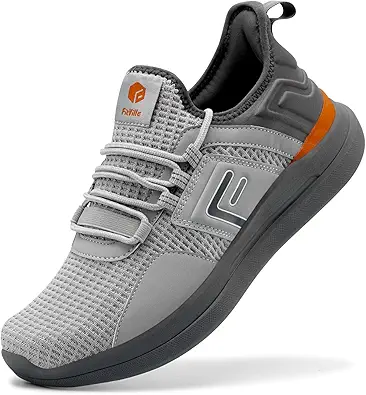 FitVille Mens Wide Sneakers Road Running Shoes Athletic Shoes with Wide Toe Box - Fresh Core