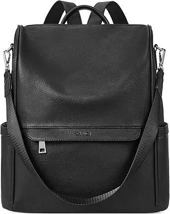CLUCI Womens Backpack Purse Leather Anti-theft Large Fashion Designer Travel Bag Ladies Shoulder Bags