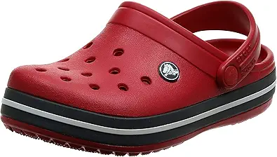 Crocs unisex adult Men's and Women's Crocband Clog, Pepper, 7 Women 5 Men US