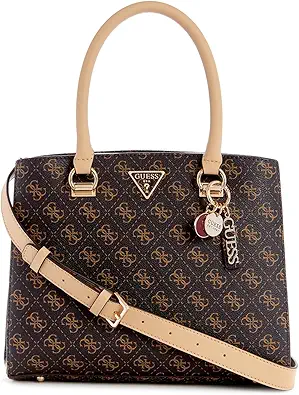 GUESS Noelle Girlfriend Satchel, Brown