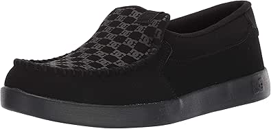 DC Men's Villain Slip On Low Top Slipper Casual Sneaker Shoe