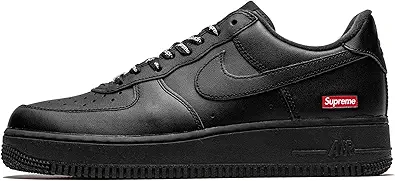 Nike Mens Air Force 1 Low CU9225 001 Supreme - Mini Box Logo Black - Size 10.5