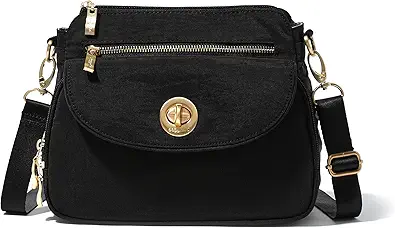 Baggallini Calais Crossbody Bags for Women 10x7 Lightweight Water-Resistant Travel Purse, RFID & Interior Organization
