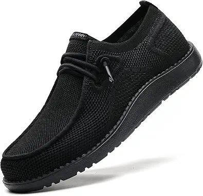 ITAZERO Men Extra Wide Shoes - 4E to 5E Wide Toe Box Shoes for Men XX Wide Width Swollen Feet - Men's Loafers & Slip-ons with Arch Support Insole for Plantar Fasciitis