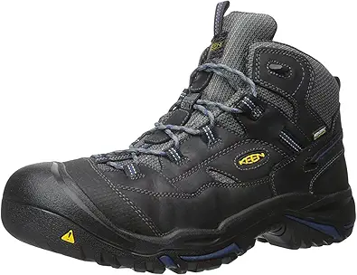 KEEN Utility Men's Braddock Mid Soft Toe Waterproof Work Boot
