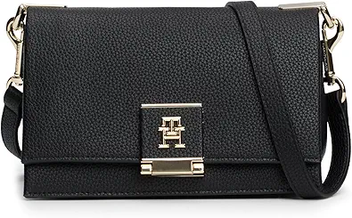 Tommy Hilfiger Leather Bag with Crossbody Strap