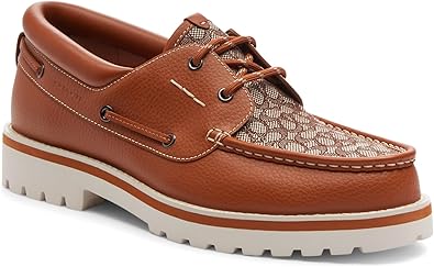 Coach Men's Benson Micro Signature Boat Shoe