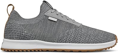 TRUE Linkswear All Day Knit II Men's Golf Shoe, Breathable, Lightweight - Comfort On and Off The Golf Course