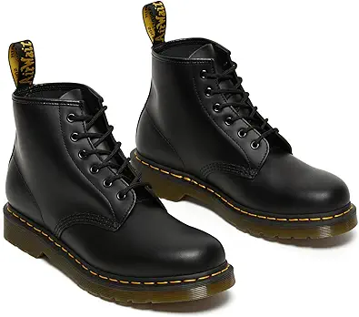 Dr. Martens Unisex 101 Yellow Stitch Boots