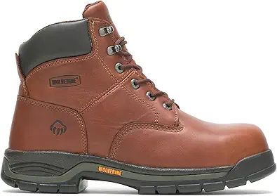 Wolverine Men's Harrison Lace Up Steel Toe 6 " Work Boot