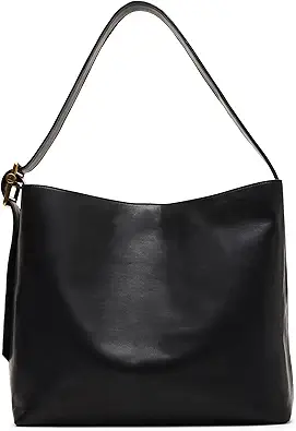 Steve Madden Blacy Tote W/Buckle, Black
