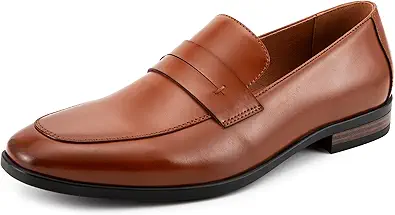Men's Formal Penny Loafers Classic Slip-On Dress Shoes