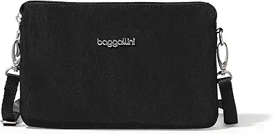 Baggallini The Only Mini 8.25"x 5.5" Lightweight Small Wristlet Crossbody Bag