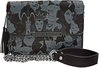 Loungefly Disney Villains Debossed Crossbody Bag