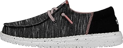 Hey Dude?« Wendy Funk Jersey Casual Sneakers for Women ÔÇô Textile Construction ÔÇô Removable Padded Insole